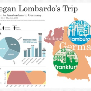 Megan Lombardo’s Trip Infographic